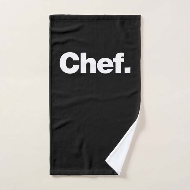 Chef | Citas divertidas sobre el regalo de cocina (Toalla de mano)