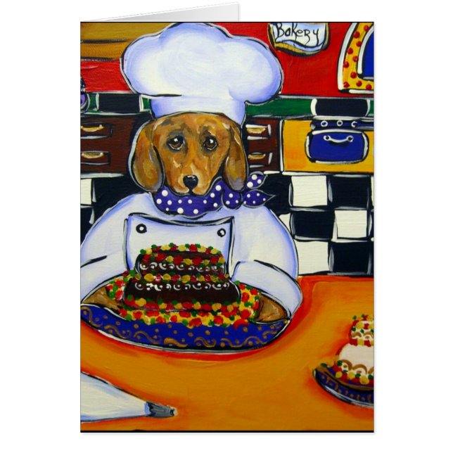 Chef Dachshund (Frente)