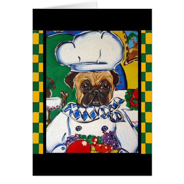 Chef de mariscos Pug (Frente)