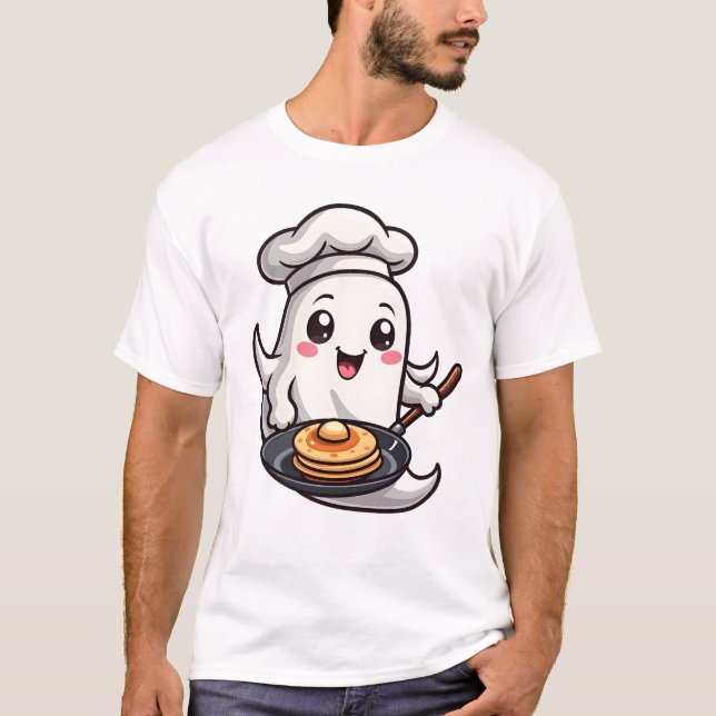 Chef Fantasma � Camiseta Divertida de Cocina para  (Anverso)