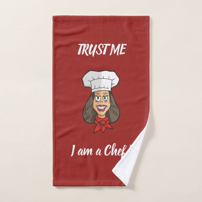 Chef femenino (Toalla de mano)
