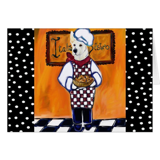 CHEF GERMANO BLANCO SHEPHERD (Anverso (Horizontal))