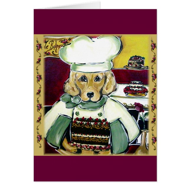 Chef Golden Retriever (Frente)