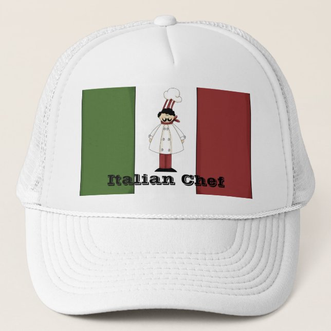 Chef italiano #1 Gorra (Anverso)