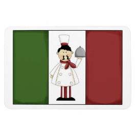 Chef italiano #4 imán premium