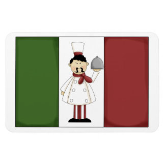 Chef italiano #4 imán premium