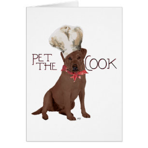 Chef Labrador Retriever de Chocolate