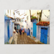 Chefchaouen, postal de Marruecos