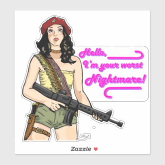 Chelly Duvalla: Soy tu peor Pegatina de pesadilla