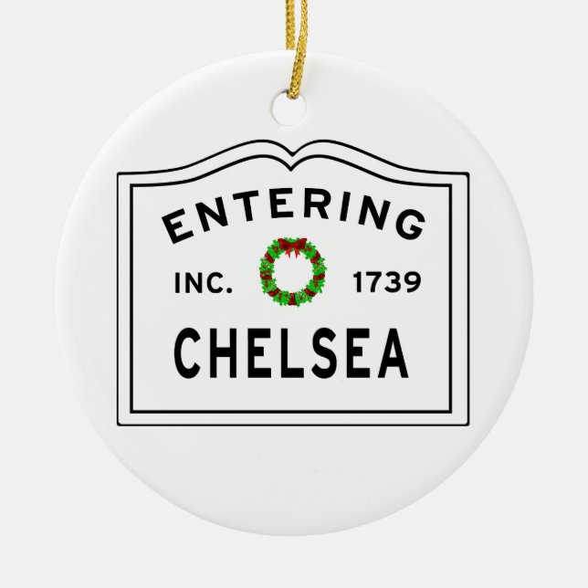 Chelsea, MAMÁES Ornamento Metalizado de la corona  (Frente)