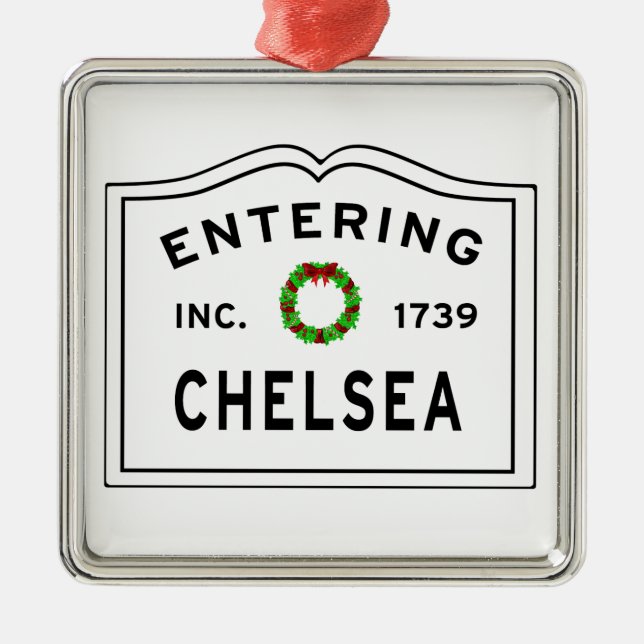Chelsea, MAMÁES Ornamento Metalizado de la corona  (Frente)