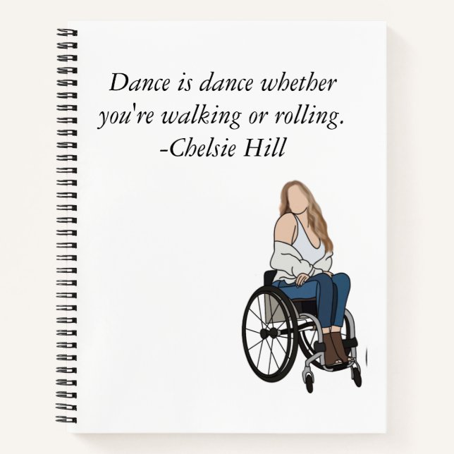 Chelsie Hill Dance es un cuaderno de baile (Anverso)