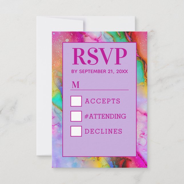 Chem 7 RSVP rosa (Anverso)