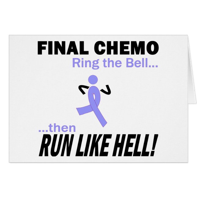 Chemo final corre mucho - cinta de la lavanda (Anverso (Horizontal))