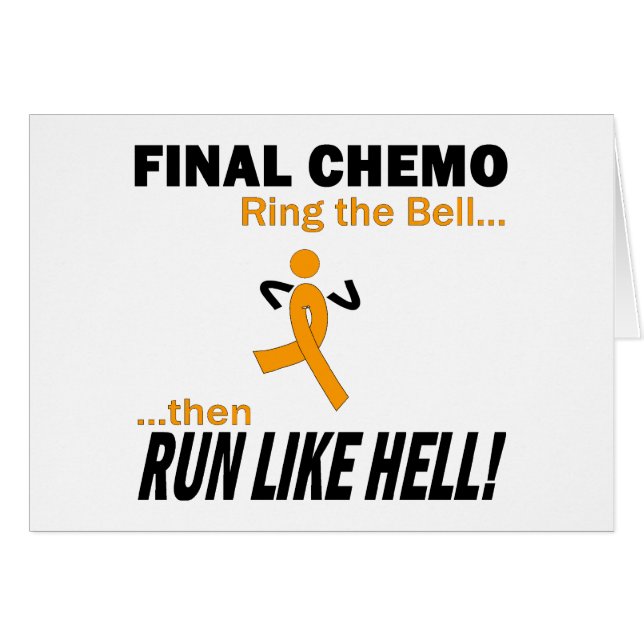 Chemo final corre mucho - leucemia (Anverso (Horizontal))