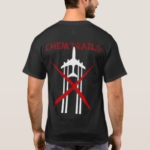 Chemtrails es camiseta coloreada oscuridad