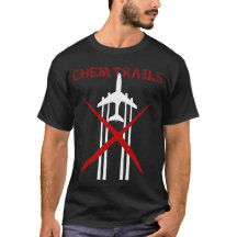 Chemtrails es camiseta oscura incorrecta