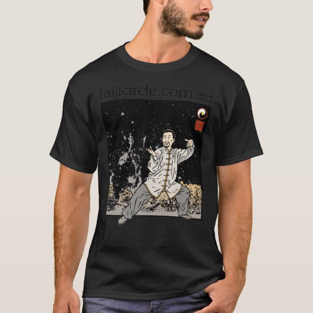 Chen Tai Chi en la camiseta clásica de la noche (Anverso)