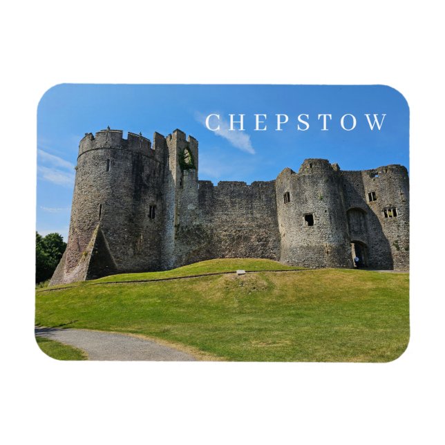Chepstow Castle ver imán de nevera (Horizontal)