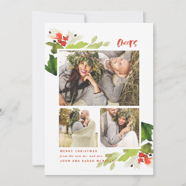 Cheque 3 tarjeta fotográfica para Navidades de fot (Anverso)