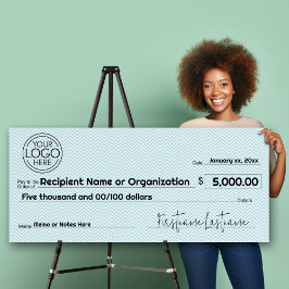 Cheque en blanco para apuestas y premios