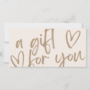 Cheque moderno de certificado de regalo