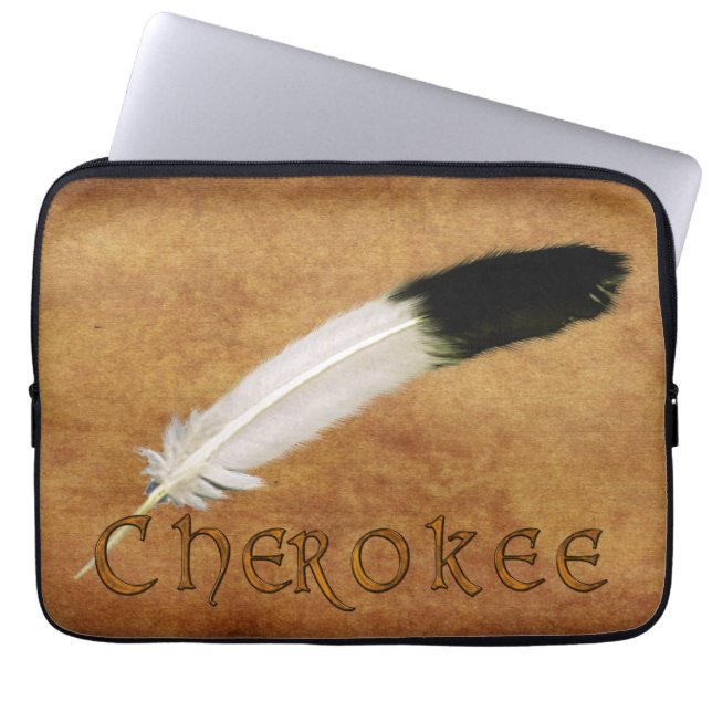 CHEROKEE Nativo Estadounidense Funda para portátil (Frente)
