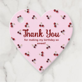 Cherries Gracias Etiqueta