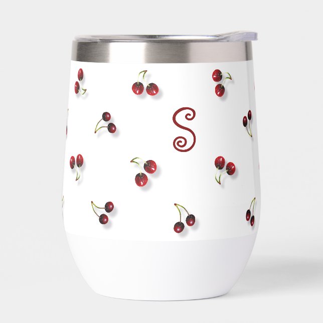 Cherries Wine Tumbler (Izquierdo)