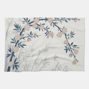 Cherry Blossom Bamboo Kitchen Toalla