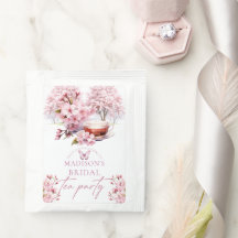 Cherry Blossom Bridal Tea Personalizado