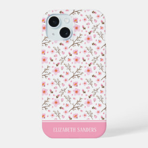 Cherry Blossom Pattern in pink tones