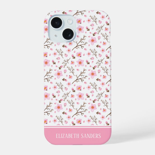 Cherry Blossom Pattern in pink tones (Reverso )
