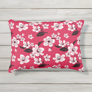 CHERRY BLOSSOM - SAKURA (ROJO) Almohada de acento