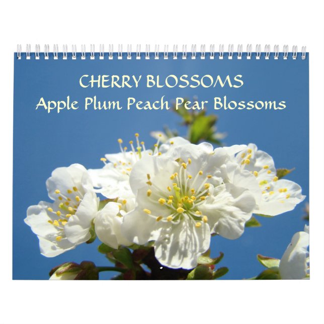 CHERRY BLOSSOMS Calendario Apple Blossom Pear Peac (Tapa)
