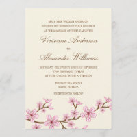 CHERRY BLOSSOMS | INVITACIÓN DE BODA
