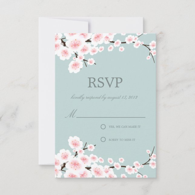 CHERRY BLOSSOMS | RSVP (Anverso)