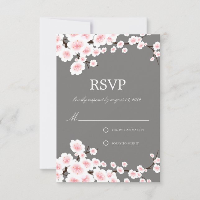 CHERRY BLOSSOMS | RSVP (Anverso)