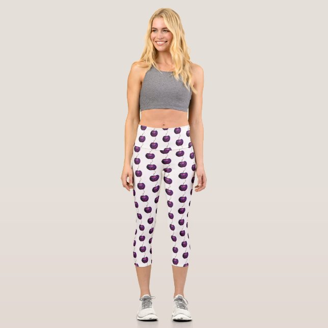 Cherry Capri Leggings (Anverso)
