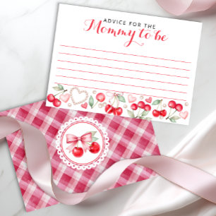 Cherry en las mejores tarjetas de consejo de Baby