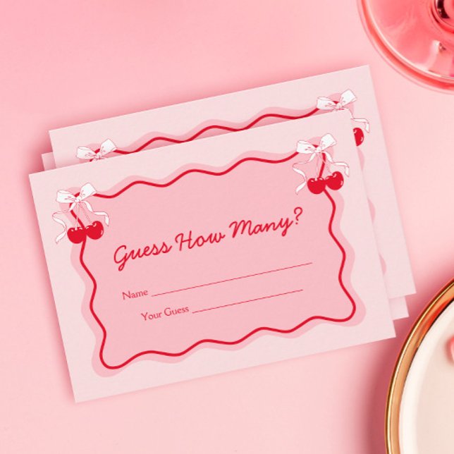 Cherry On Top Adivina Cuántas Tarjetas De Juego (Subido por el creador)