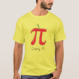 Cherry Pi Cute Math Pi Day camiseta masculina