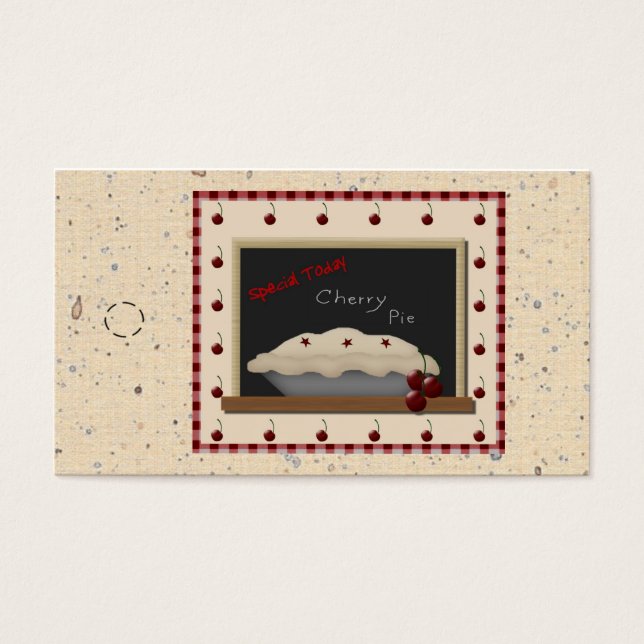 Cherry Pie Hang Tag (Frente)