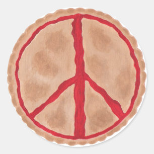 Cherry Pie, Pies por la paz, pegatinas