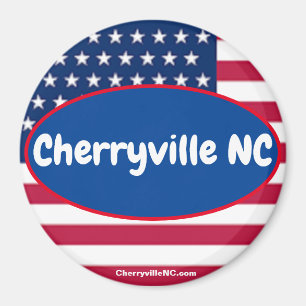 Cherryville NC Imán Patriótico