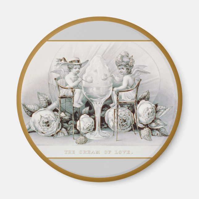 Cherubres y Helados - Imán #2 (Frente)