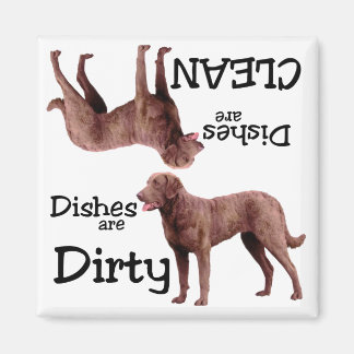 Chesapeake Bay Retriever Amantes del imán del lava