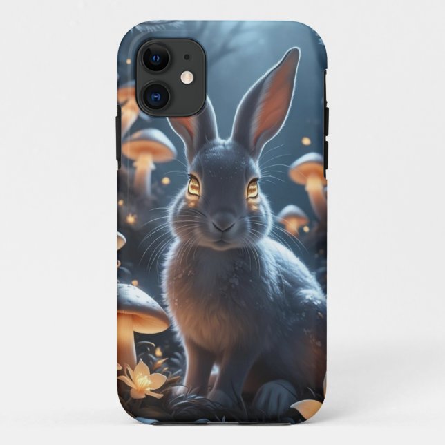 Cheshire Bunny | Malhechor | Funda para móvil (Reverso)