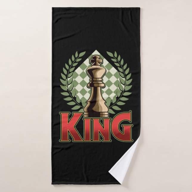Chess King (Toalla de baño)