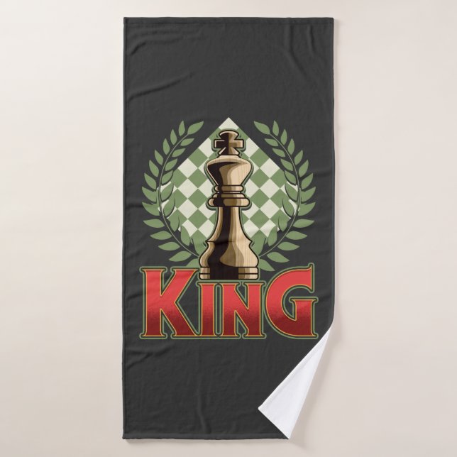 Chess King (Toalla de baño)